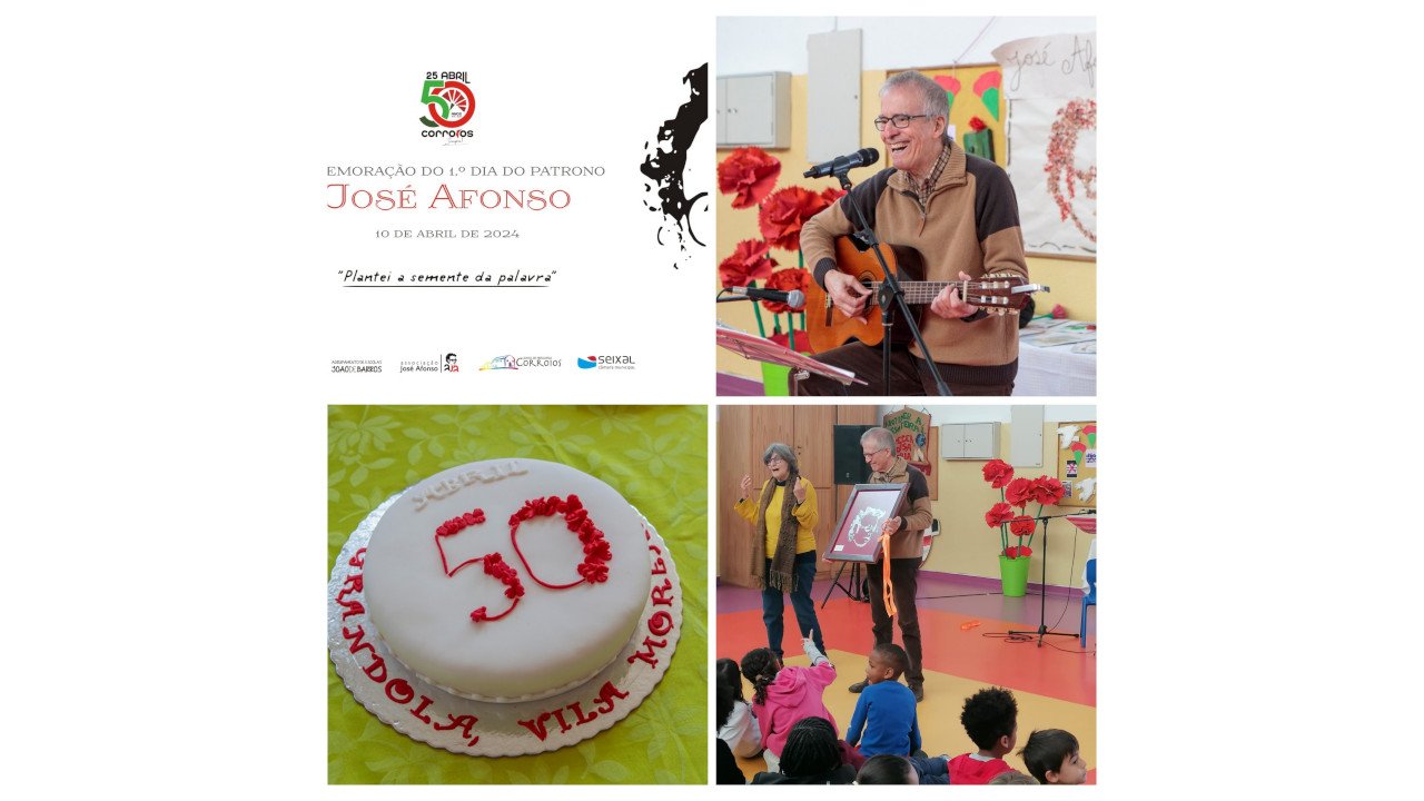 Comemoração do 1º Dia do Patrono na EB José Afonso 